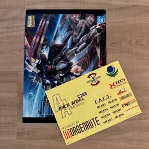 Anime Mobile Suit Gundam Ichiban Kuji Prize‎ Visual Art Sheet Clear File Poster